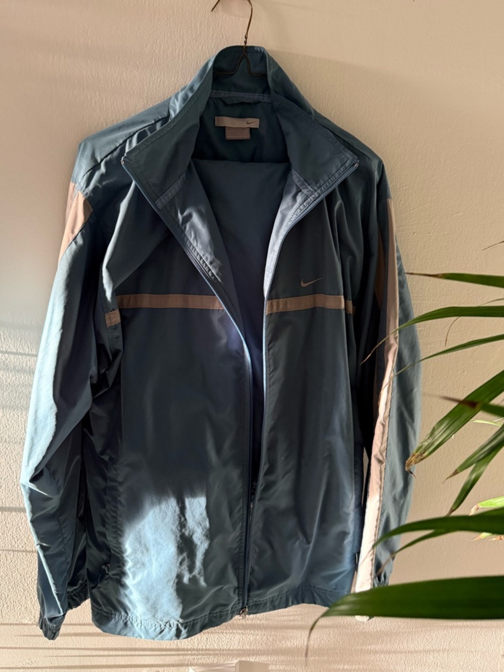 Nike Men’s Dusty Blue Windbreaker set - VINTAGE/RETRO • Conjunto para ejercicio